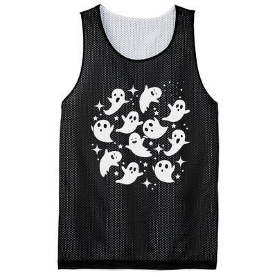 Ghostly Stars Fall Mesh Reversible Basketball Jersey Tank