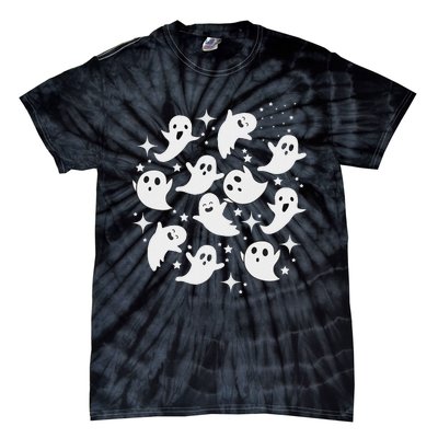 Ghostly Stars Fall Tie-Dye T-Shirt