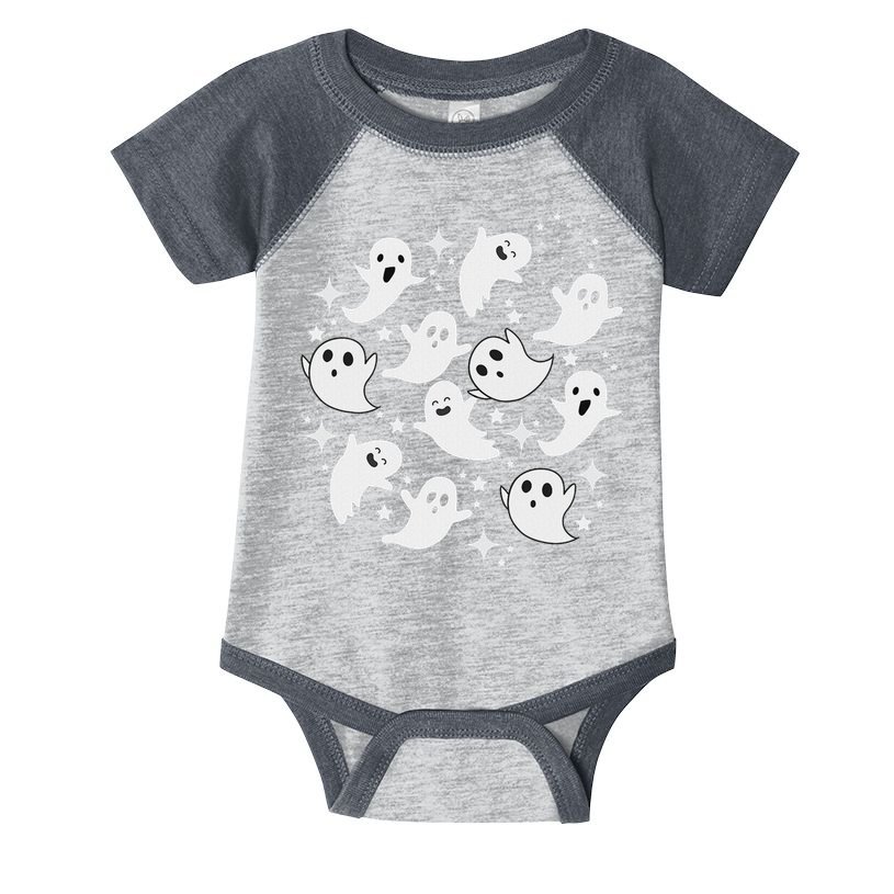 Ghostly Stars Fall Infant Baby Jersey Bodysuit
