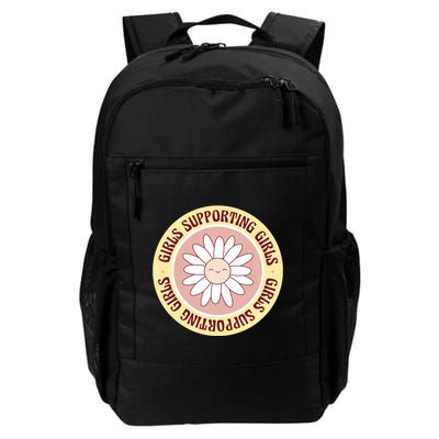 Girls Supporting Girls Sunflower Feminist Backpack