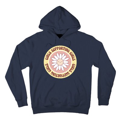 Girls Supporting Girls Sunflower Feminist Hoodie