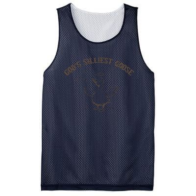 GodS Silliest Goose Funny Goose Sarcastic Vintage Mesh Reversible Basketball Jersey Tank