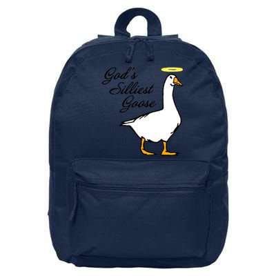 God's Silliest Goose 16 in Basic Backpack