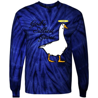 God's Silliest Goose Tie-Dye Long Sleeve Shirt