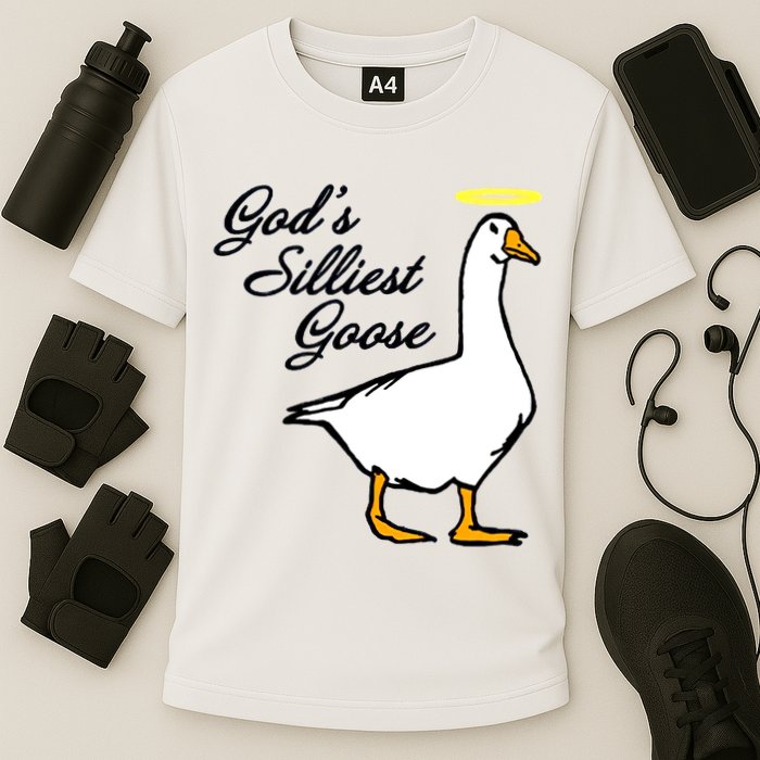 God's Silliest Goose Cooling Performance Crew T-Shirt