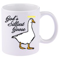 God's Silliest Goose 11oz C Handle Ceramic Mug