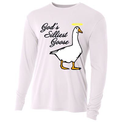 God's Silliest Goose Cooling Performance Long Sleeve Crew