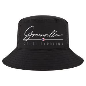 Greenville Sc Cool Comfort Performance Bucket Hat