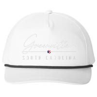 Greenville Sc Snapback Five-Panel Rope Hat