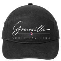 Greenville Sc 7-Panel Snapback Hat