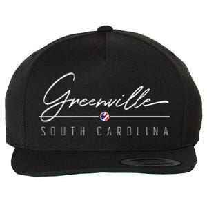 Greenville Sc Wool Snapback Cap