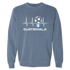 Guatemala Soccer Gift Guatemalan Football Gifgift Garment-Dyed Sweatshirt