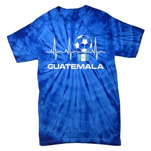 Guatemala Soccer Gift Guatemalan Football Gifgift Tie-Dye T-Shirt