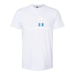 Guatemala Soccer Gift Guatemalan Football Gifgift Softstyle CVC T-Shirt