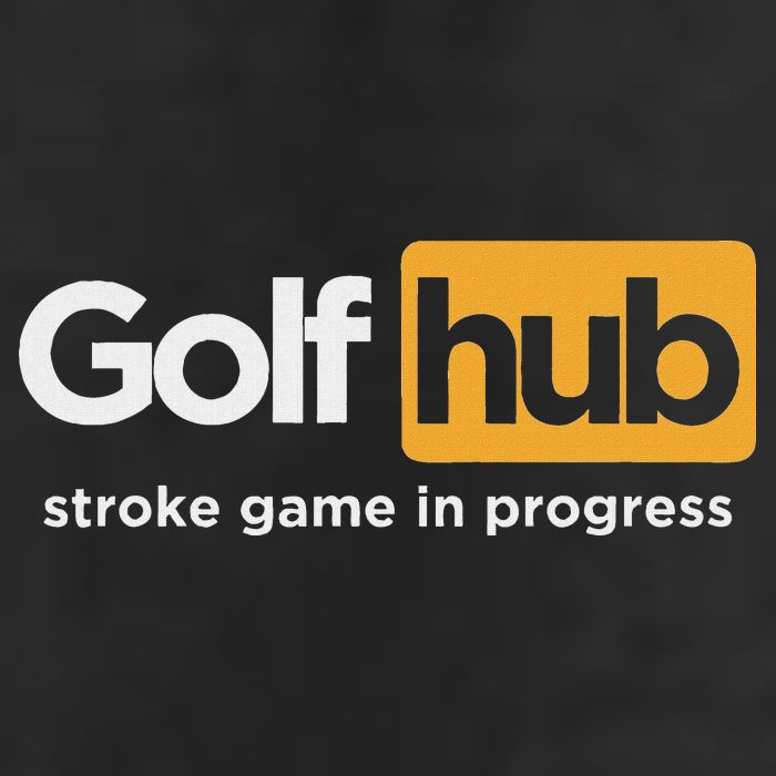Golfhub Stroke Game In Progress 7 Panel Mesh Trucker Snapback Hat