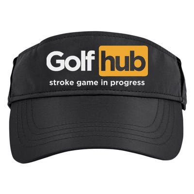 Golfhub Stroke Game In Progress Adult Drive Performance Visor