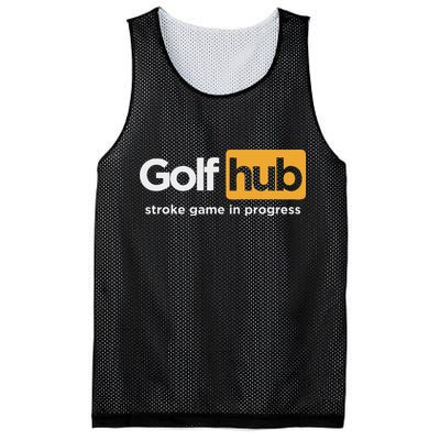 Golfhub Stroke Game In Progress Mesh Reversible Basketball Jersey Tank