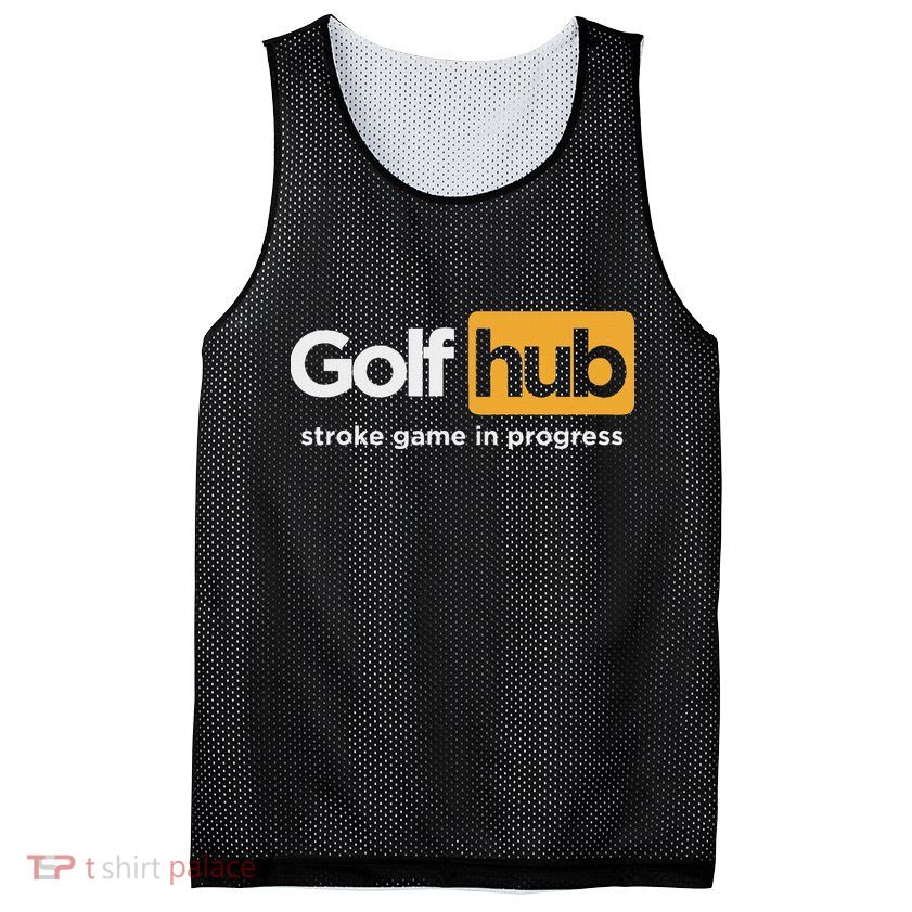 Golfhub Stroke Game In Progress Mesh Reversible Basketball Jersey Tank