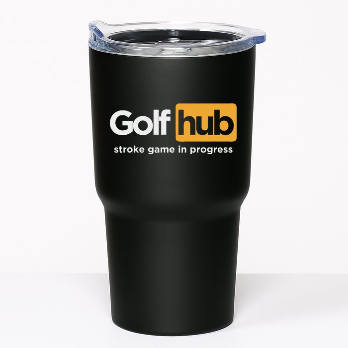 Golfhub Stroke Game In Progress Tumbler