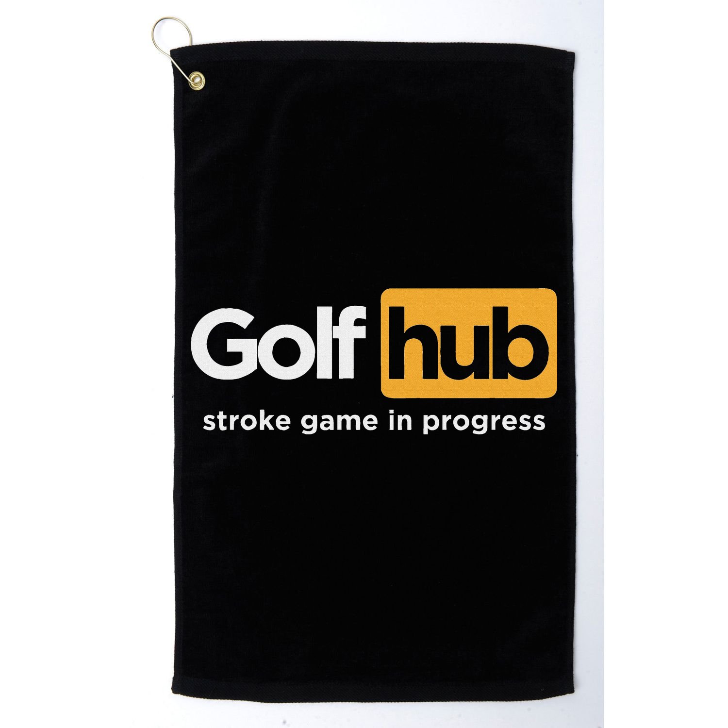Golfhub Stroke Game In Progress Golf Towel