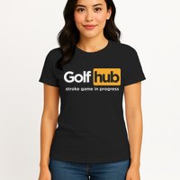 Golfhub Stroke Game In Progress Womens T-Shirt