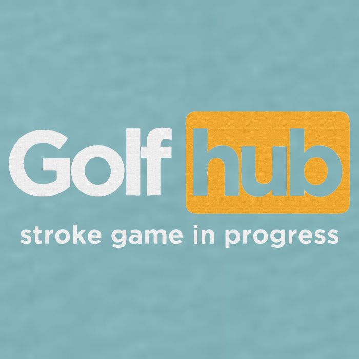 Golfhub Stroke Game In Progress Sueded Cloud Jersey T-Shirt