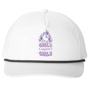 Girls Support Girls Feminism Snapback Five-Panel Rope Hat