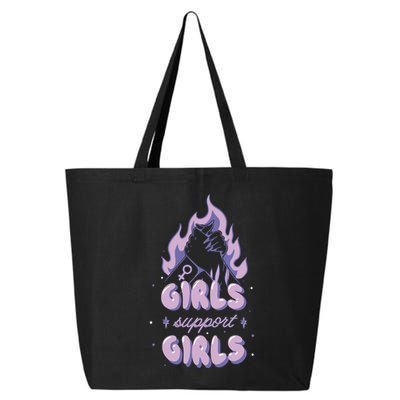 Girls Support Girls Feminism 25L Jumbo Tote