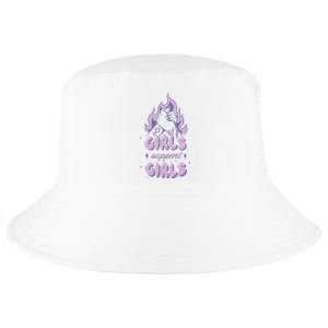 Girls Support Girls Feminism Cool Comfort Performance Bucket Hat