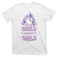 Girls Support Girls Feminism T-Shirt