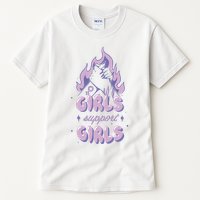 Girls Support Girls Feminism Tall T-Shirt