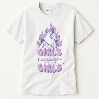 Girls Support Girls Feminism Tall T-Shirt