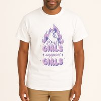 Girls Support Girls Feminism Tall T-Shirt
