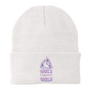 Girls Support Girls Feminism Knit Cap Winter Beanie