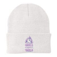 Girls Support Girls Feminism Knit Cap Winter Beanie