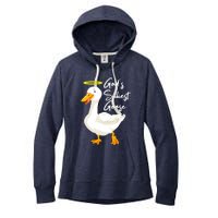 Gods Silliest Goose Women's Fleece Hoodie