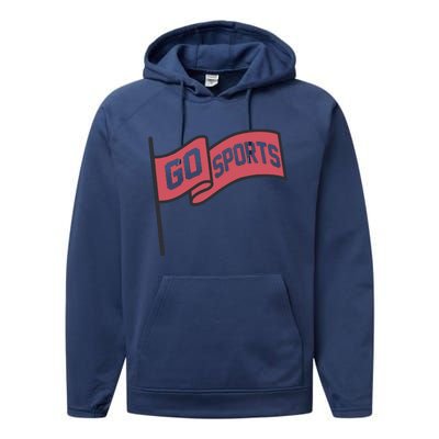 Go Sports Performance Fleece Hoodie