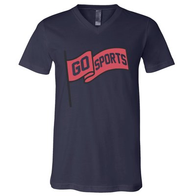 Go Sports V-Neck T-Shirt