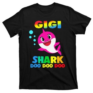 Gigi Shark Gigi Shark Lover Family Mother's Day T-Shirt