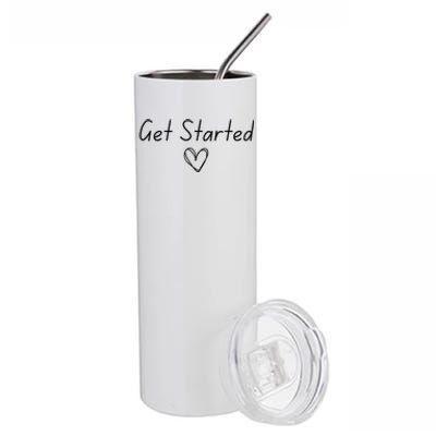 Get Started Stainless Steel Tumbler