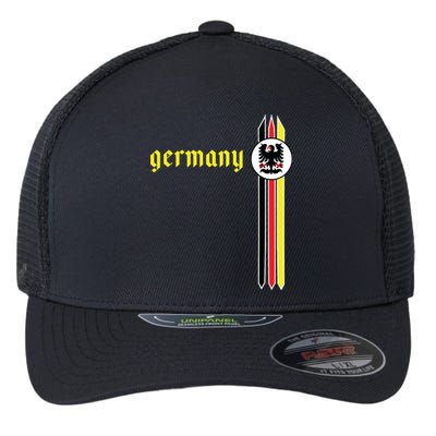 Germany Soccer German Flag Jersey Deutschland Flexfit Unipanel Trucker Cap