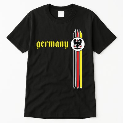 Germany Soccer German Flag Jersey Deutschland Tall T-Shirt