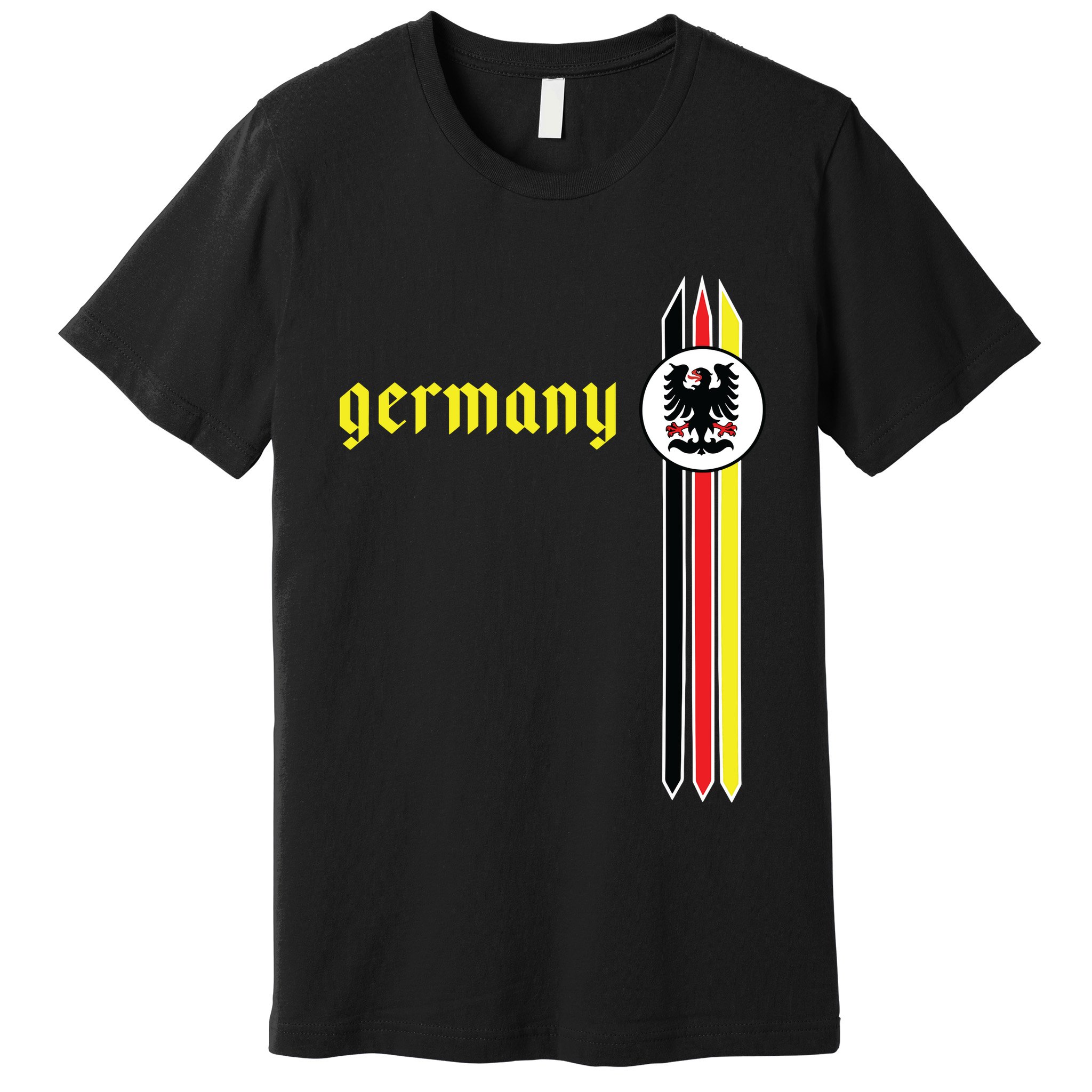 Germany Soccer German Flag Jersey Deutschland Premium T-Shirt