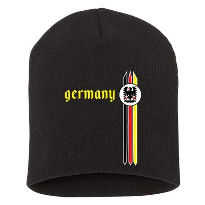Germany Soccer German Flag Jersey Deutschland Short Acrylic Beanie