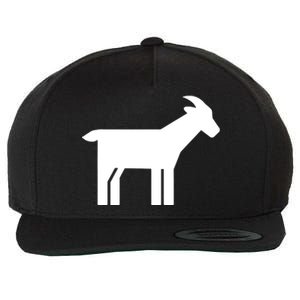 Goat Symbol Wool Snapback Cap