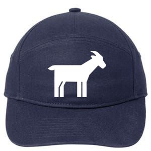 Goat Symbol 7-Panel Snapback Hat