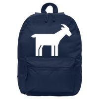 Goat Symbol 16 in Basic Backpack