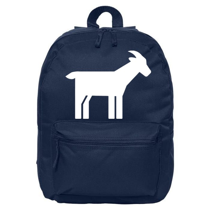 Goat Symbol 16 in Basic Backpack