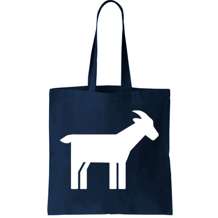 Goat Symbol Tote Bag