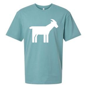 Goat Symbol Sueded Cloud Jersey T-Shirt